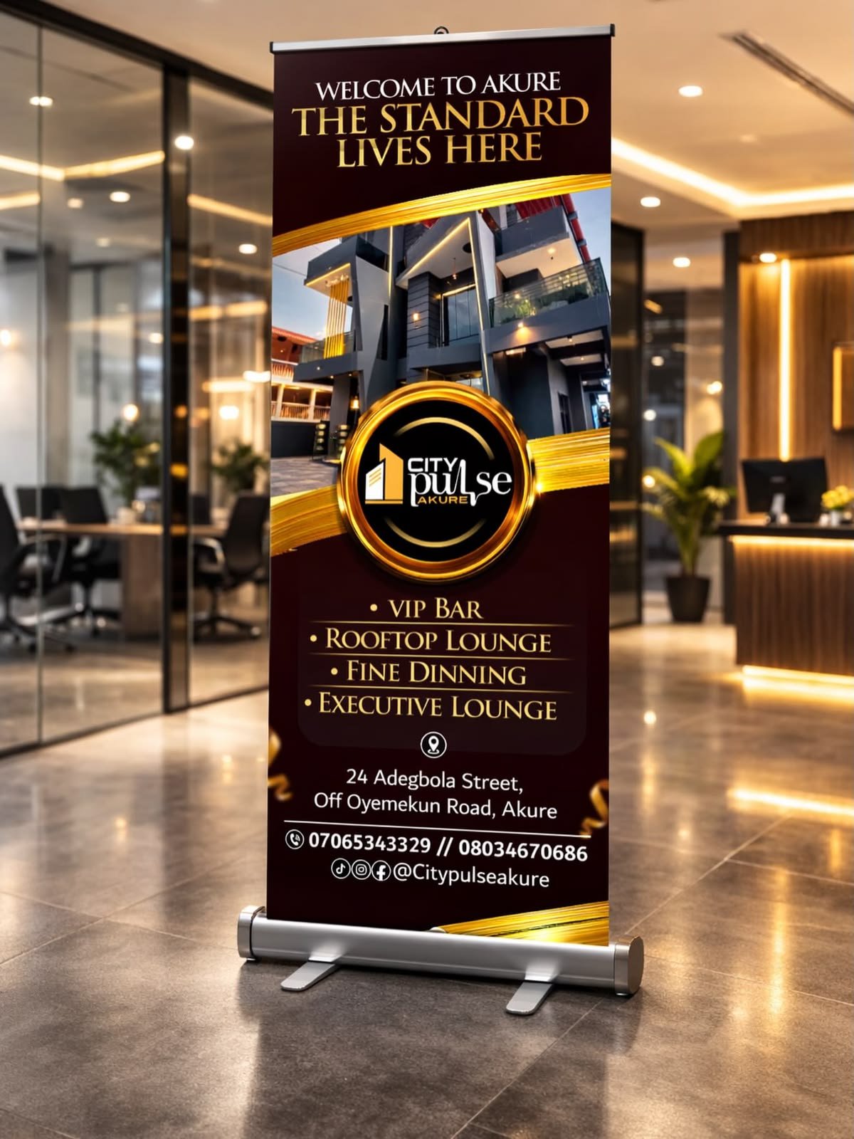 Roll-up Standee printing in Karachi